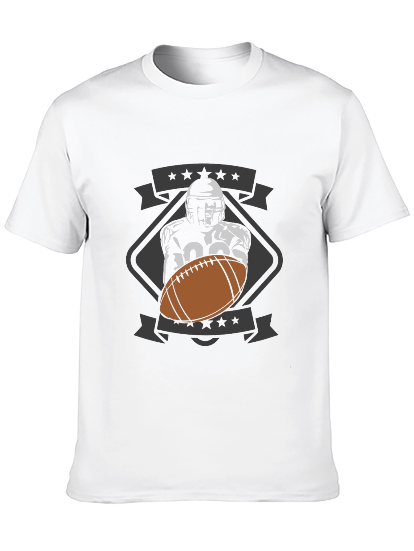 Football Player Graphic T-Shirt