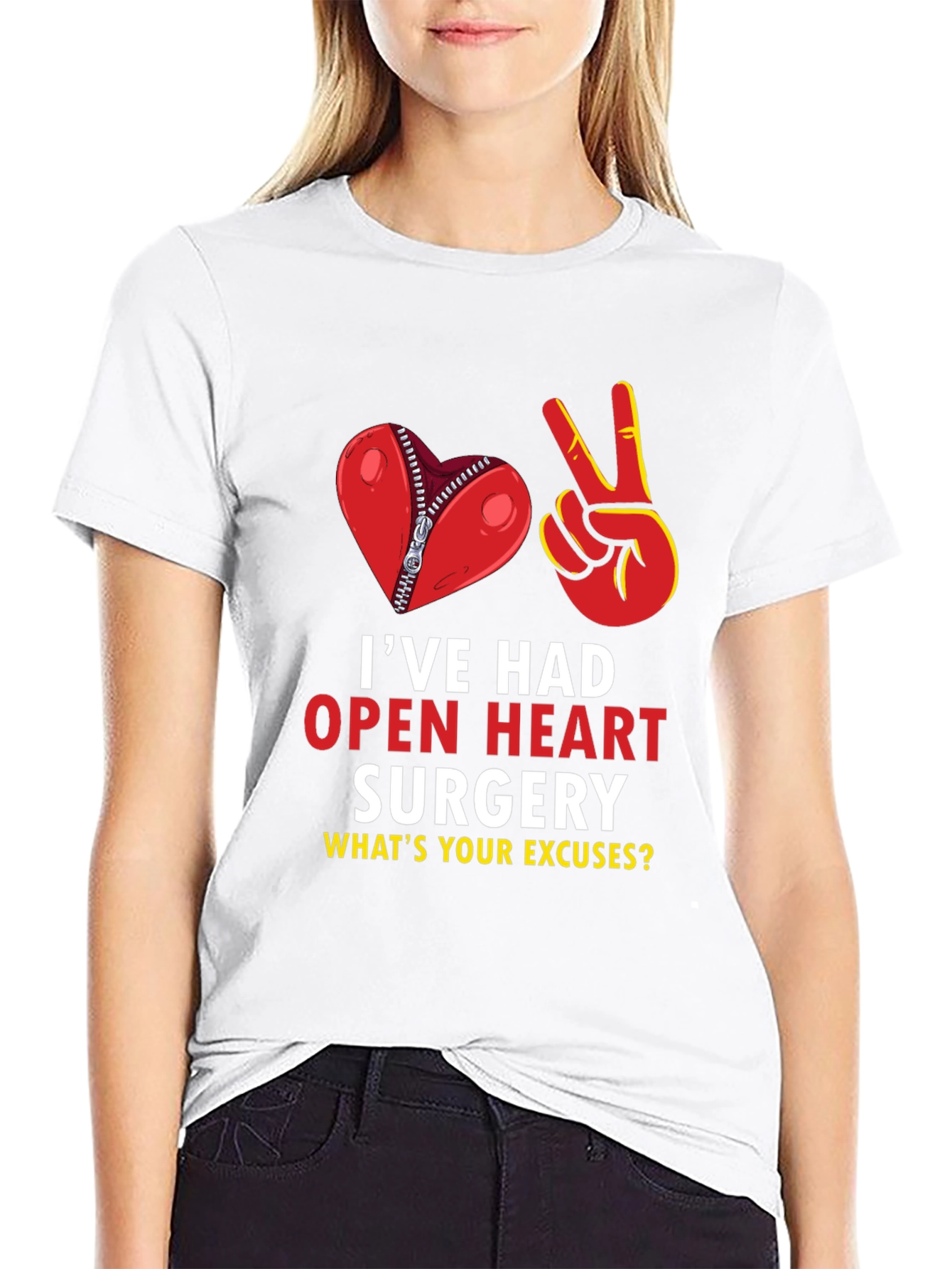Open Heart Surgery T-Shirt: Whats Your Excuse?