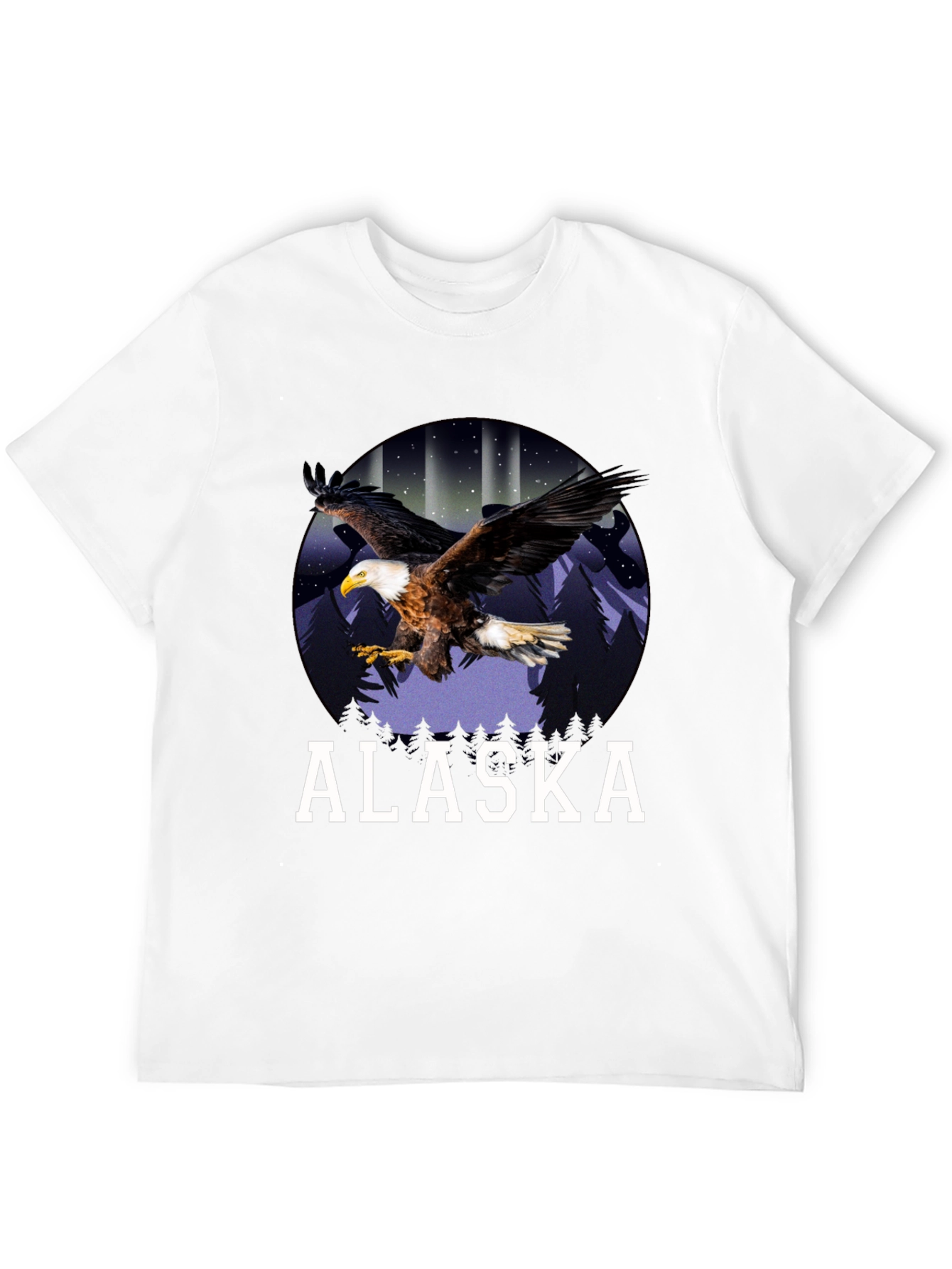 Alaska Eagle Graphic T-Shirt