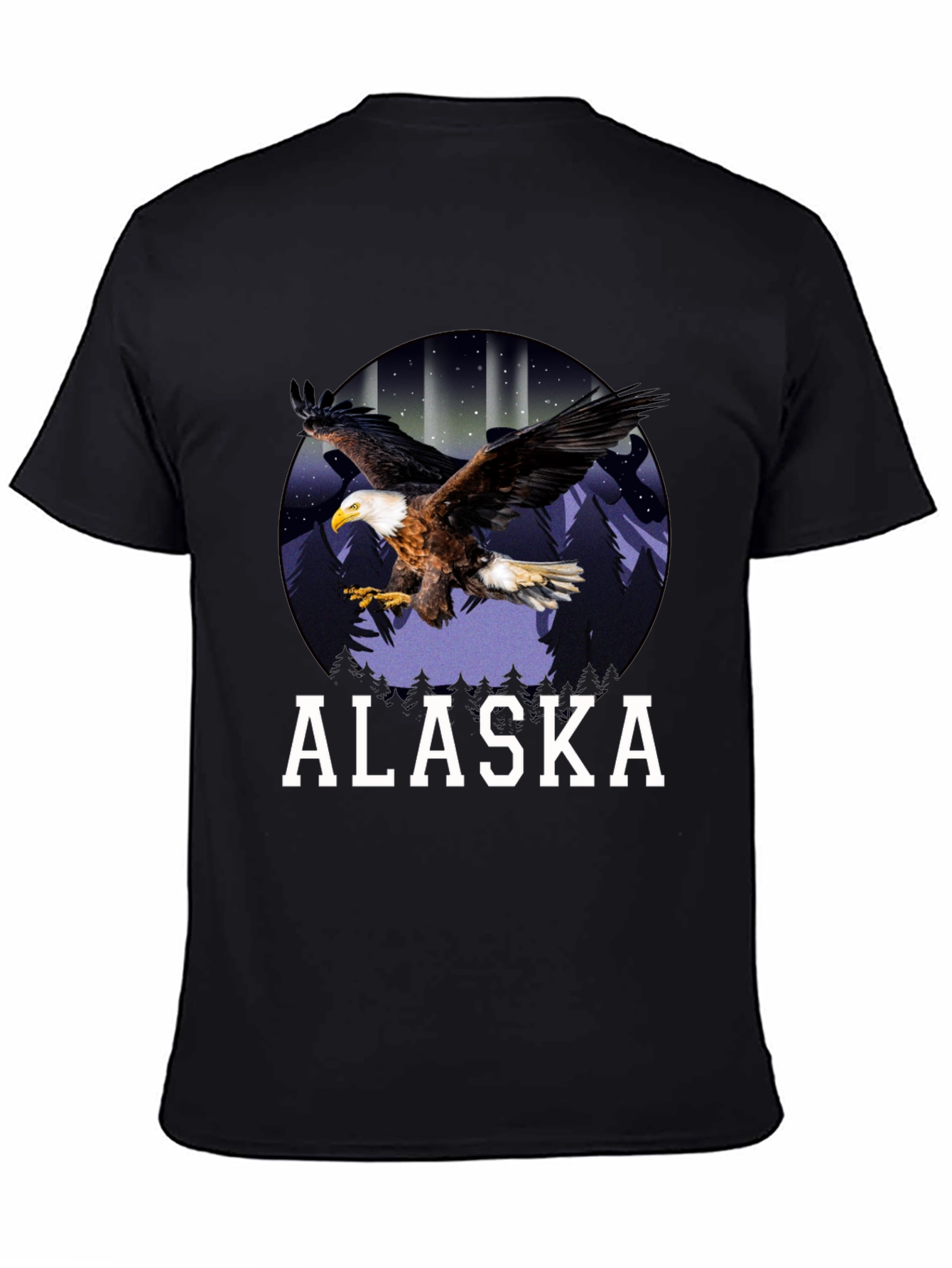 Alaska Eagle Graphic T-Shirt