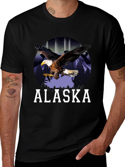 Alaska Eagle Graphic T-Shirt