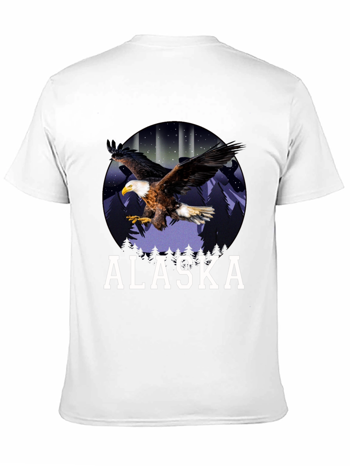 Alaska Eagle Graphic T-Shirt