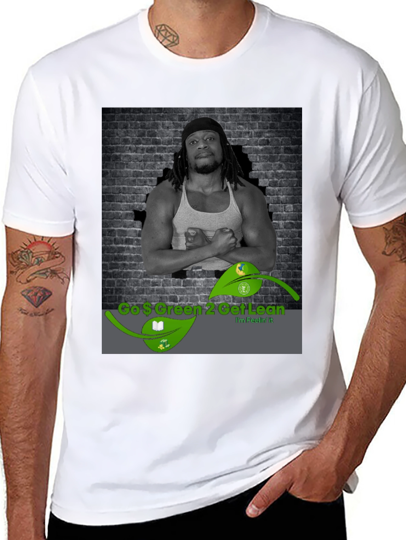 Go Green Get Lean Graphic T-Shirt