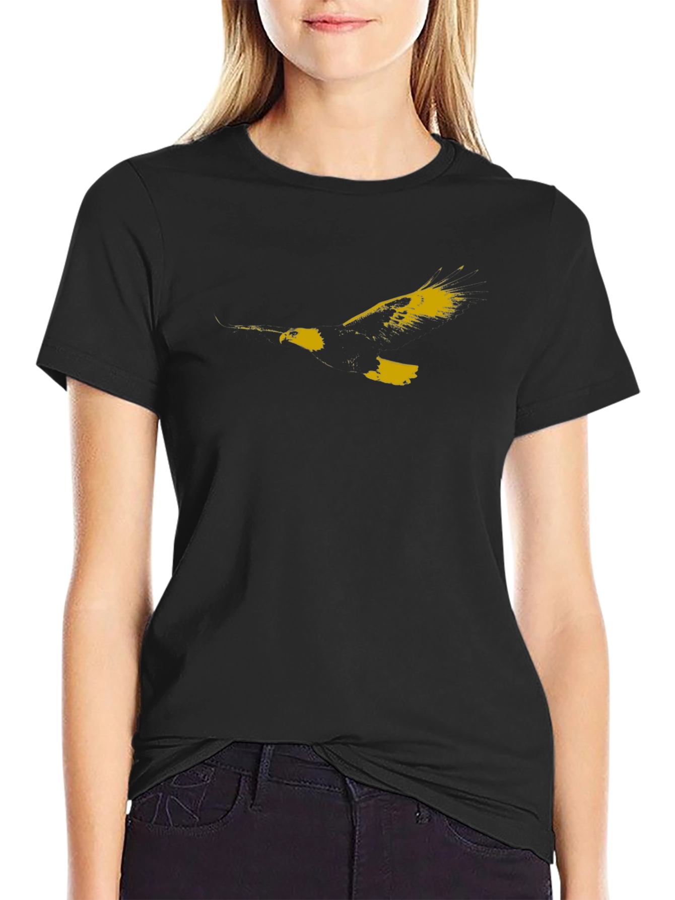 Eagle Graphic T-Shirt - Black