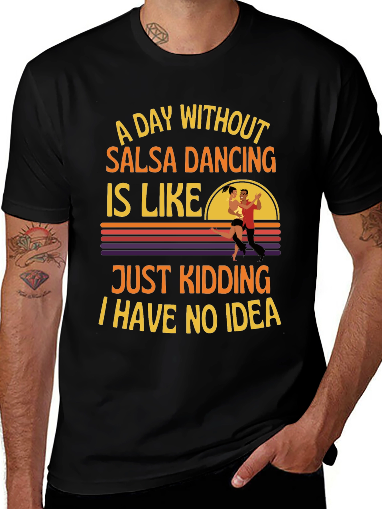 Salsa Dancing T-Shirt - Funny Graphic Tee