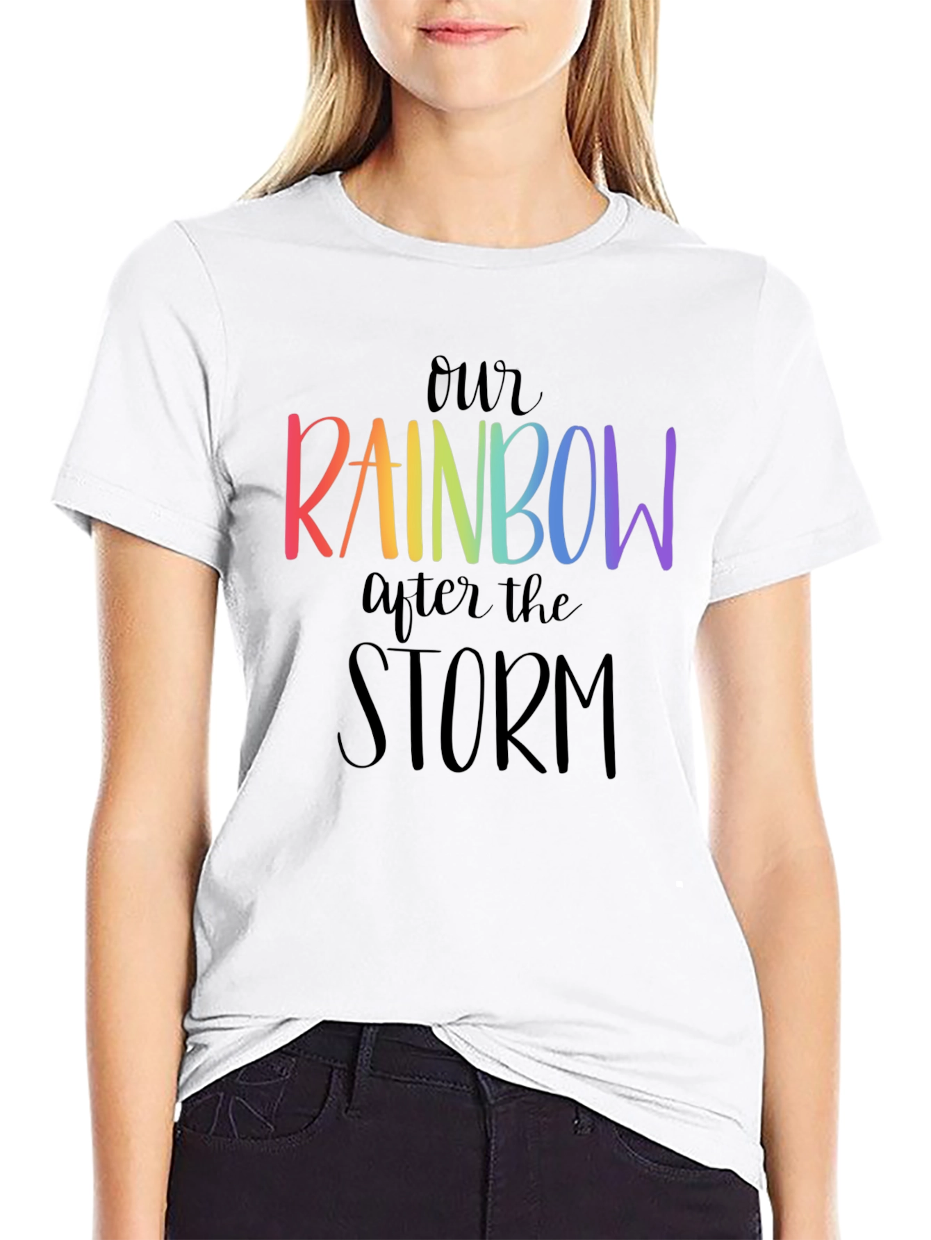 Our Rainbow After the Storm Graphic T-Shirt