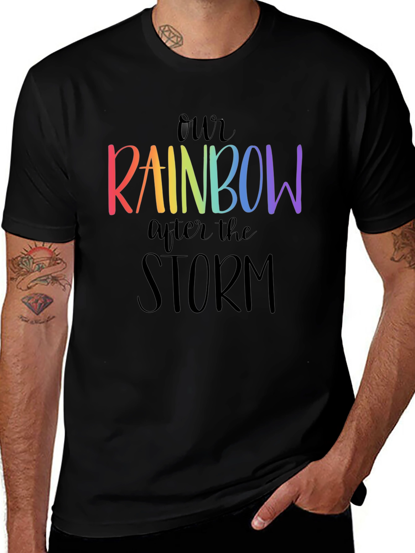Our Rainbow After the Storm Graphic T-Shirt