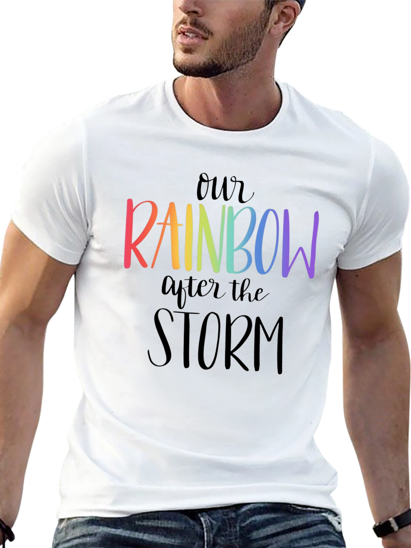 Our Rainbow After the Storm Graphic T-Shirt