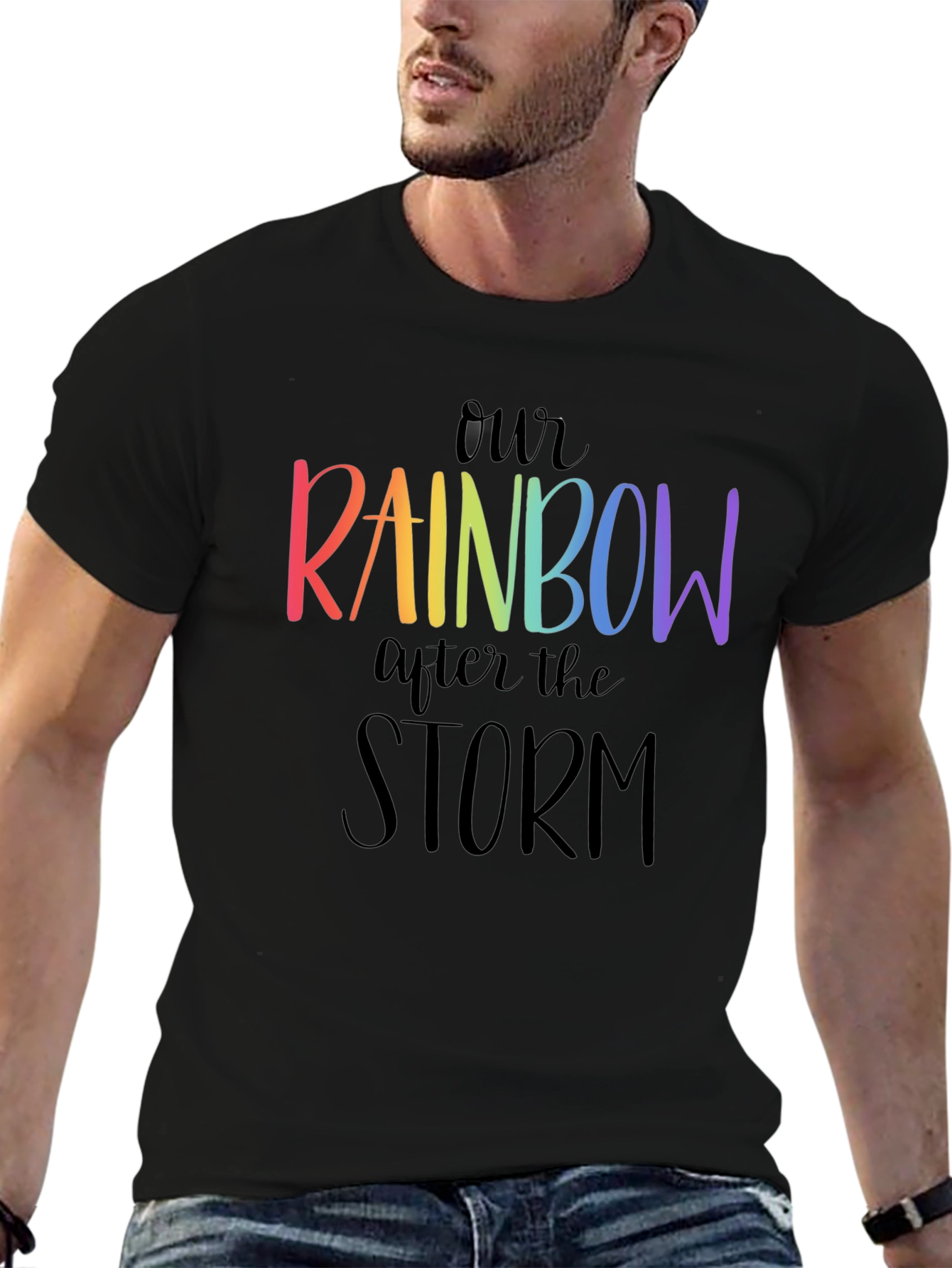 Our Rainbow After the Storm Graphic T-Shirt