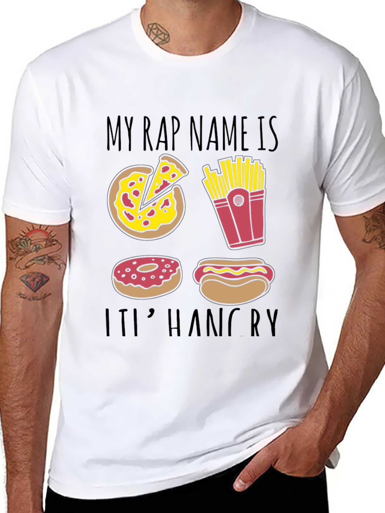Funny My Rap Name Is Its Hangry T-Shirt
