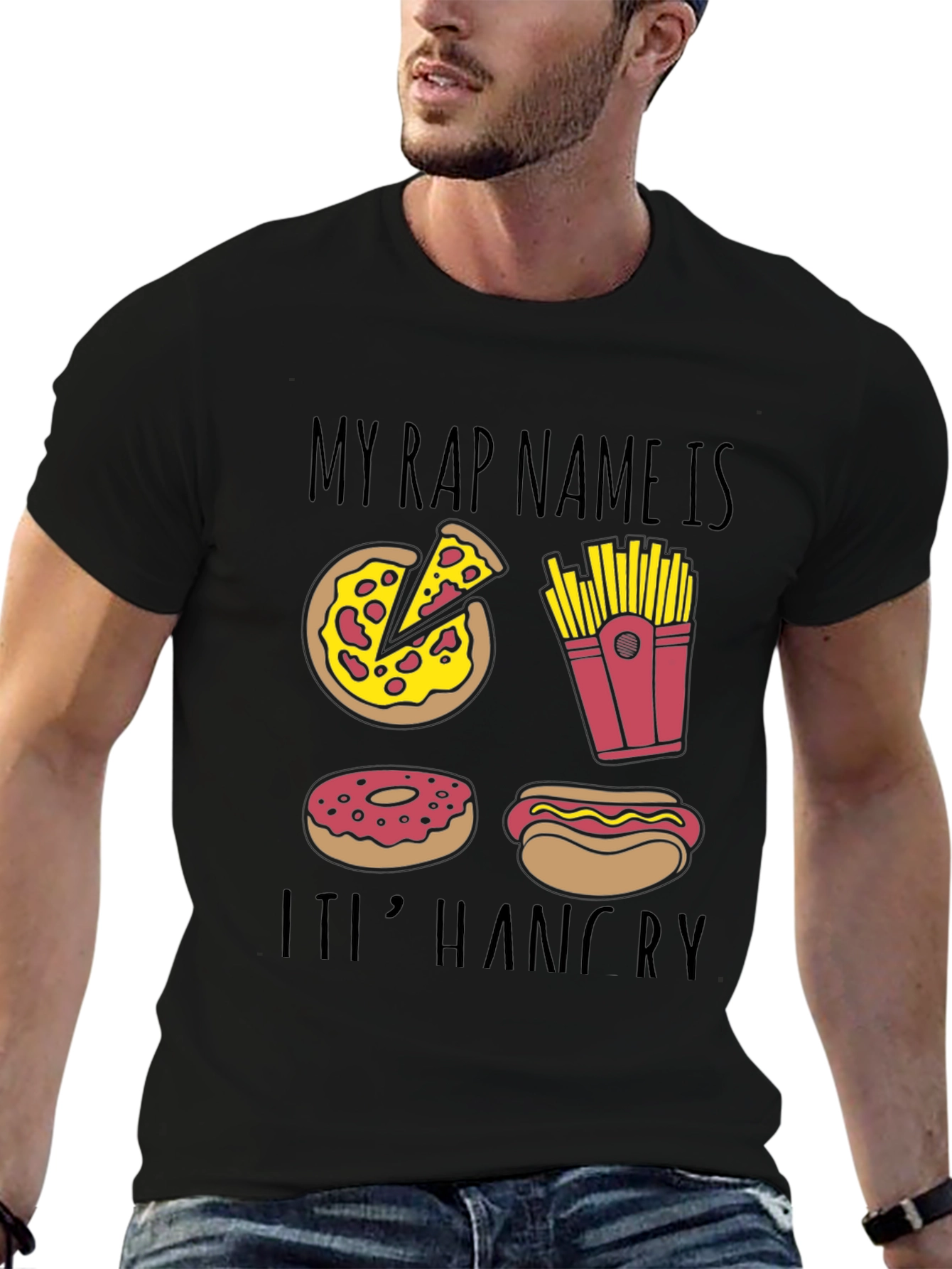 Funny My Rap Name Is Its Hangry T-Shirt