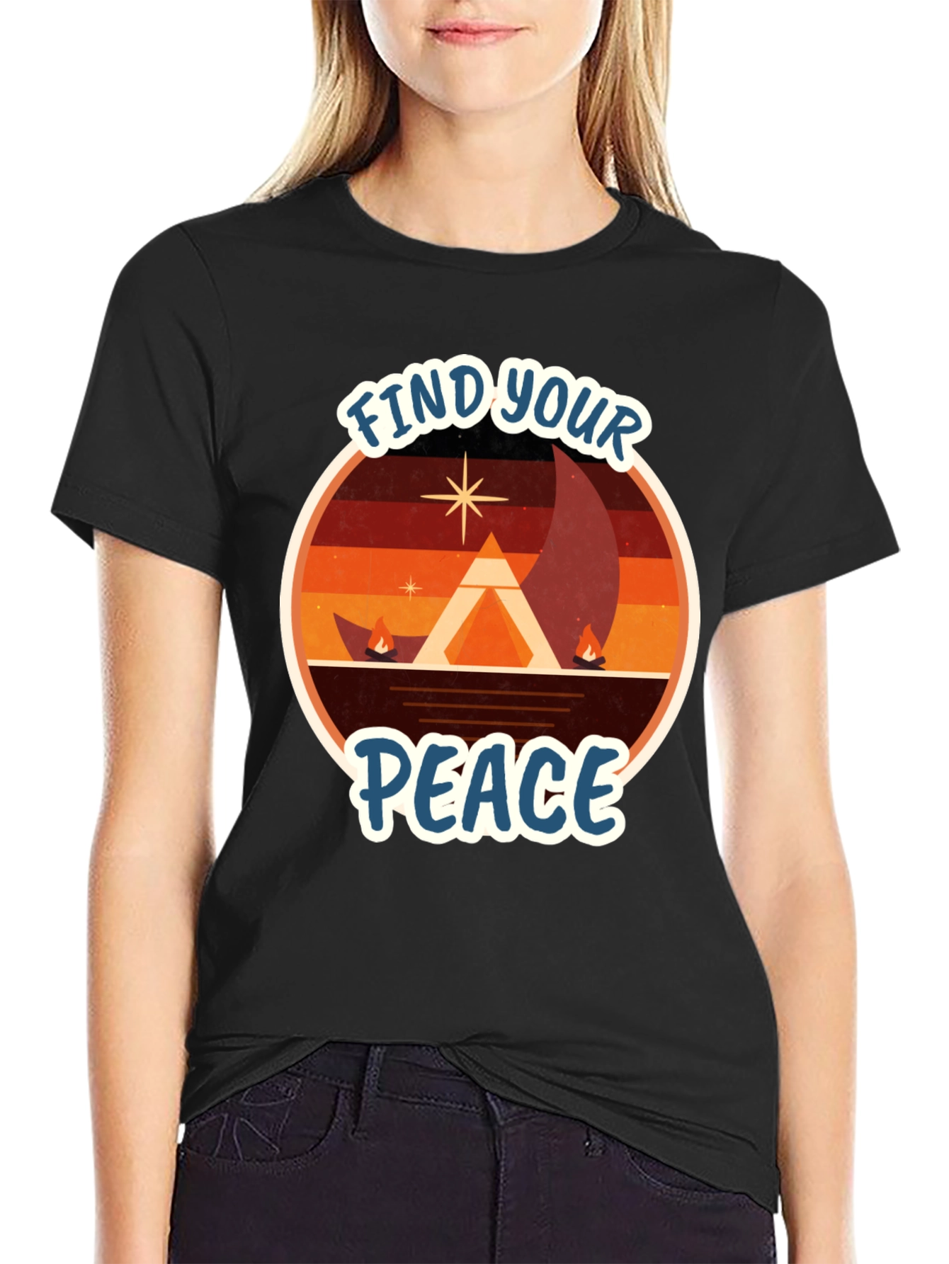 Find Your Peace Graphic T-Shirt