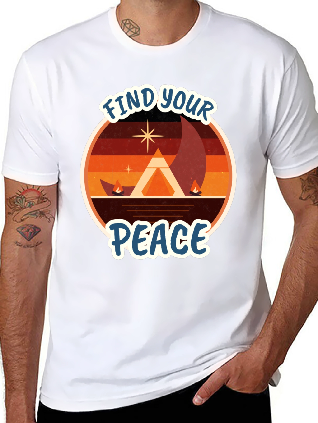 Find Your Peace Graphic T-Shirt