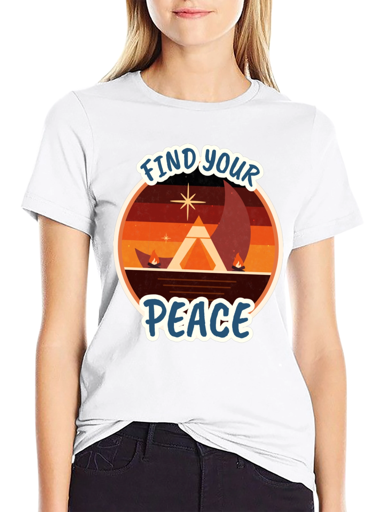 Find Your Peace Graphic T-Shirt