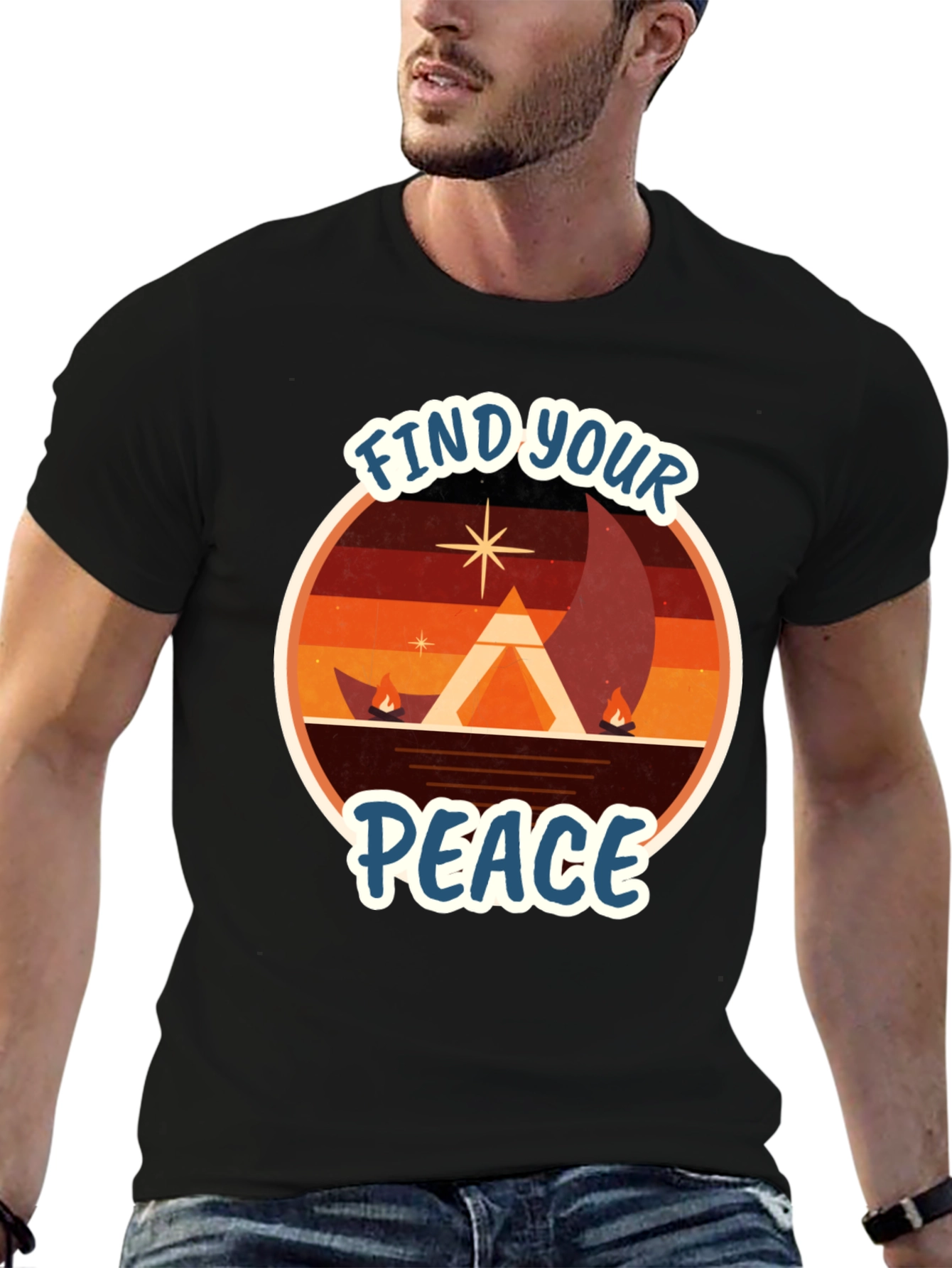 Find Your Peace Graphic T-Shirt