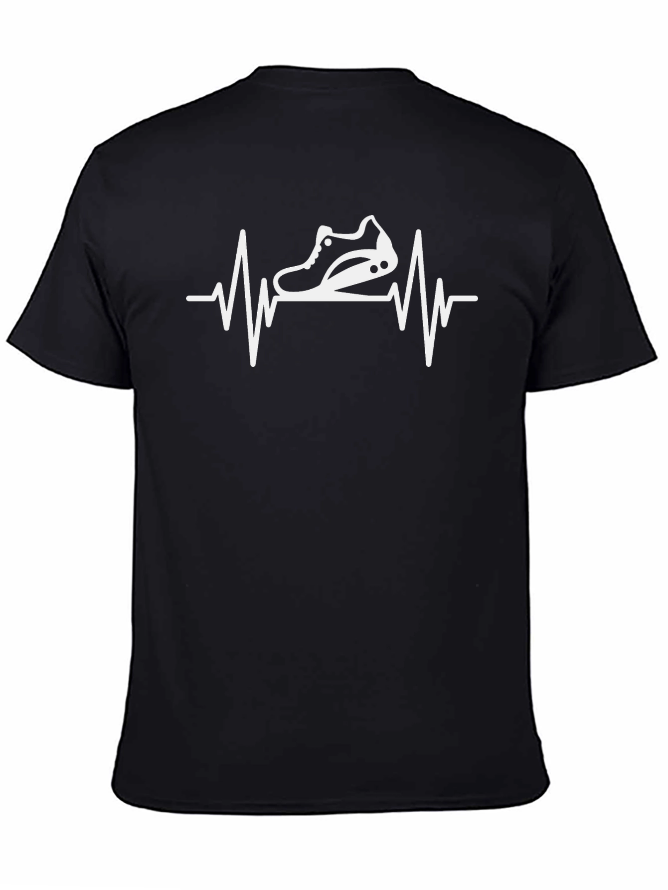 Running Heartbeat Tee - Cardio Enthusiast Shirt