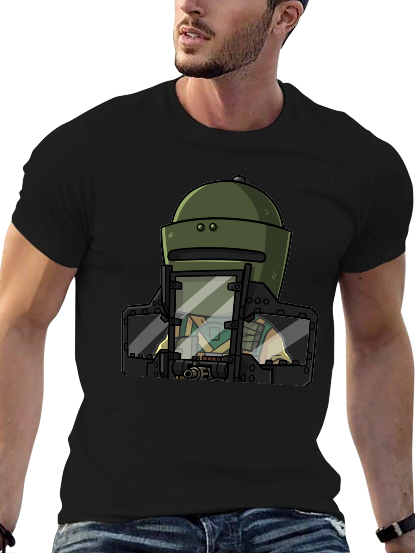 Cool Character Graphic T-Shirt