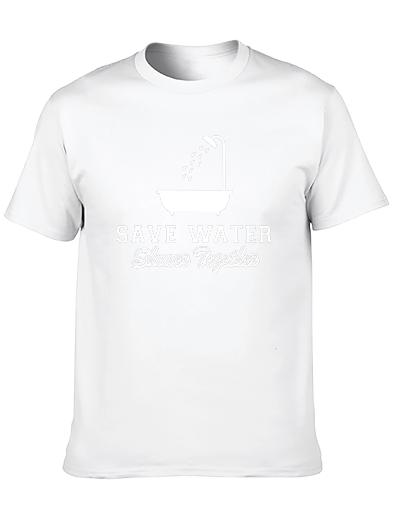 Save Water Shower Together Graphic Tee