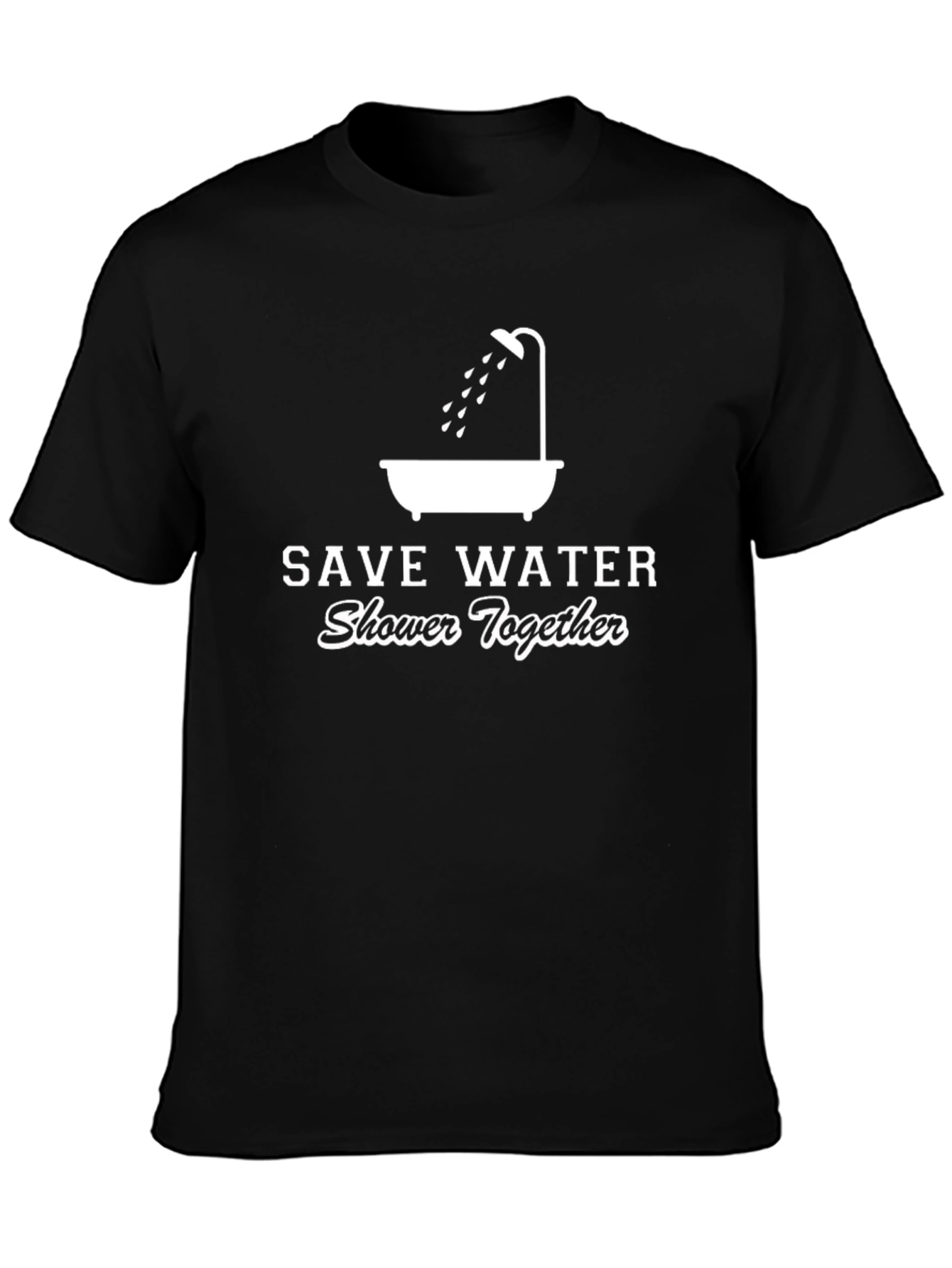 Save Water Shower Together Graphic Tee