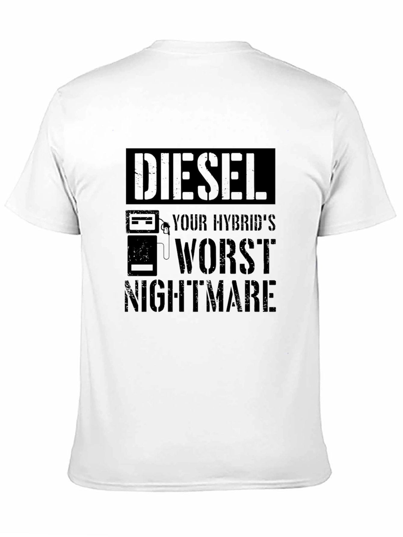 Diesel Hybrids Worst Nightmare Black Graphic T-Shirt