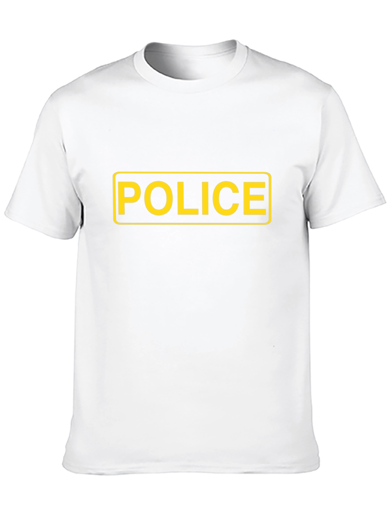 Police Graphic T-Shirt - Black