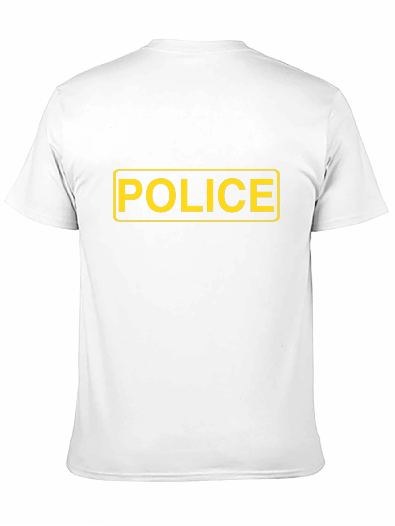 Police Graphic T-Shirt - Black