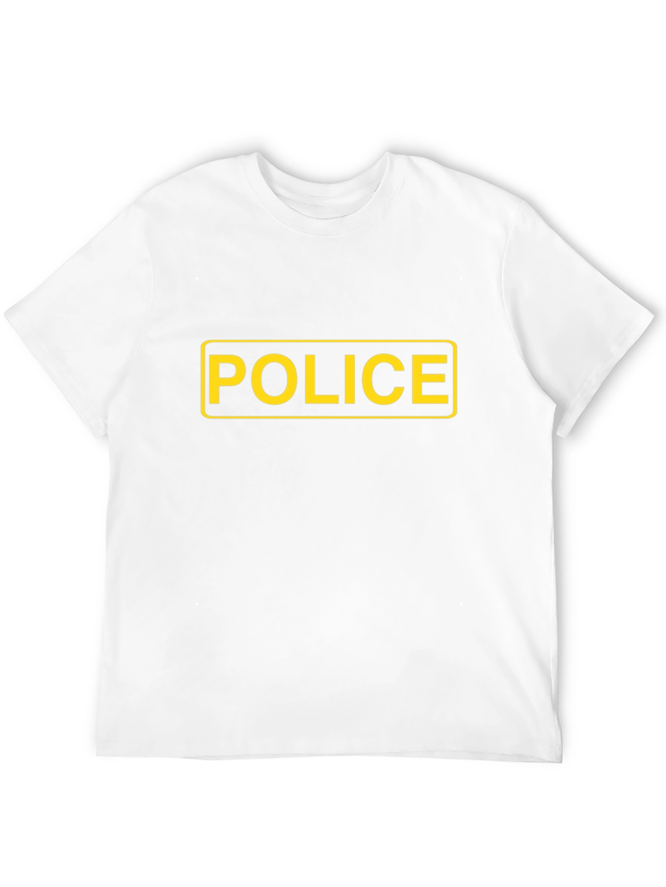 Police Graphic T-Shirt - Black
