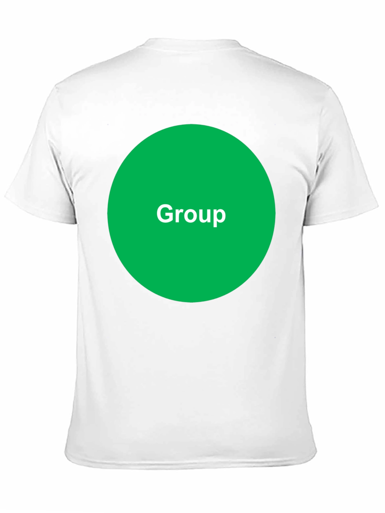 Group Green Circle Black T-Shirt