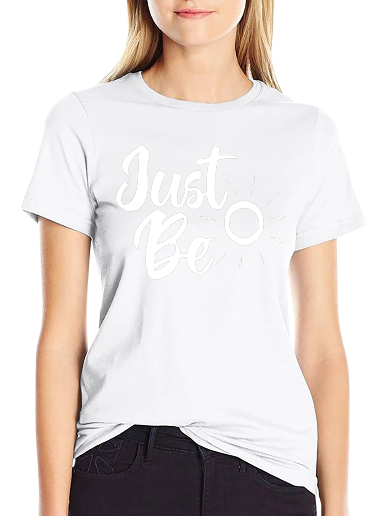 Just Be Sun Graphic Tee - Stylish Comfort