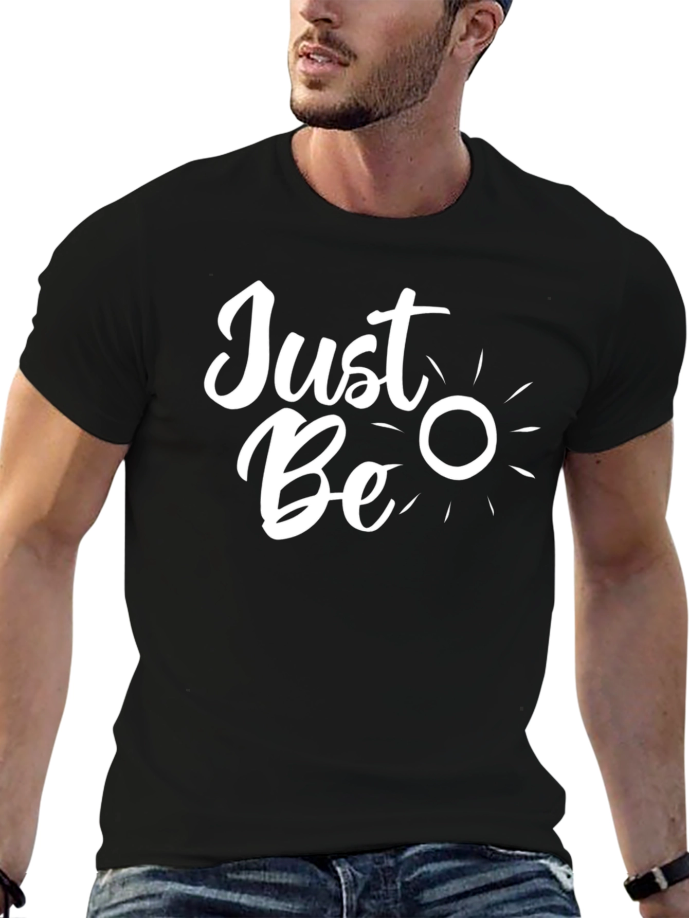 Just Be Sun Graphic Tee - Stylish Comfort