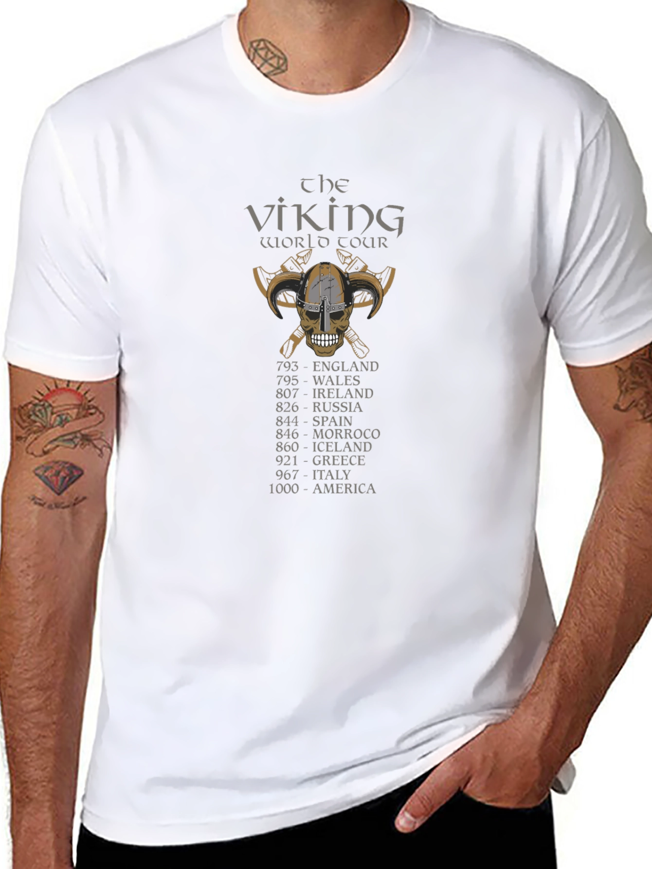 The Viking World Tour Graphic T-Shirt