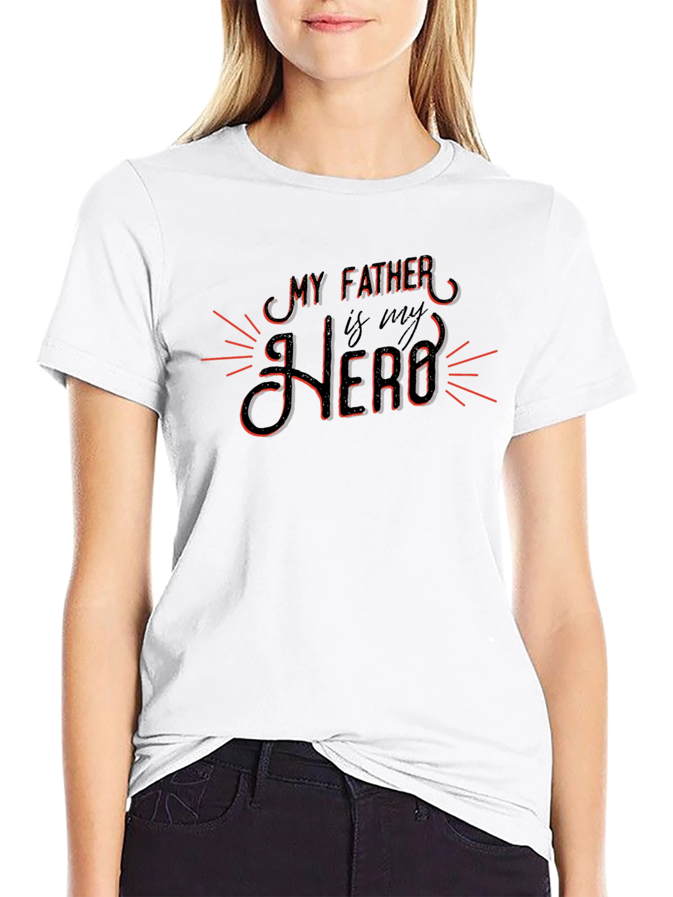 My Father Is My Hero Graphic Tee