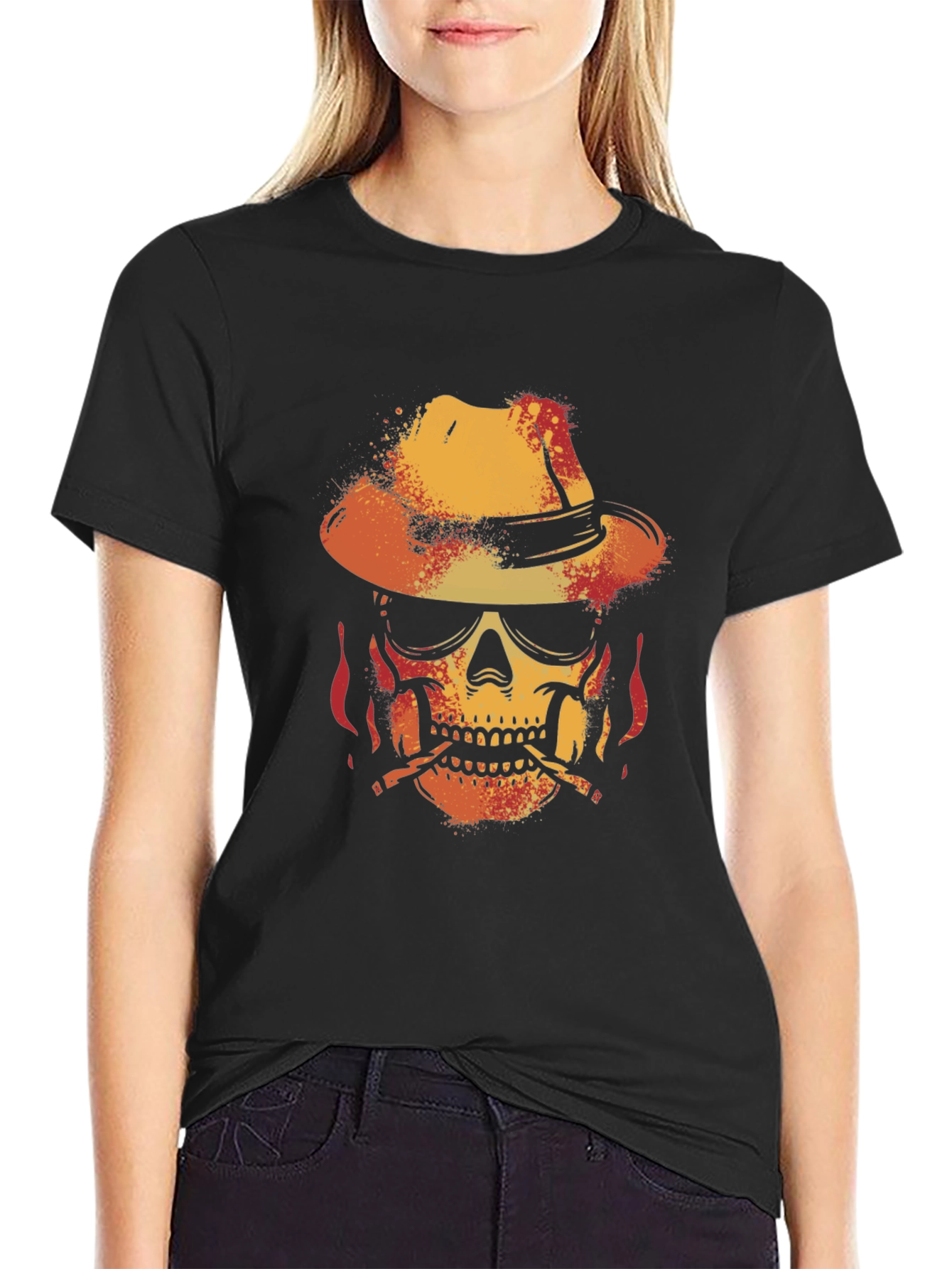 Skull Gangster T-Shirt: Cool Graphic Tee