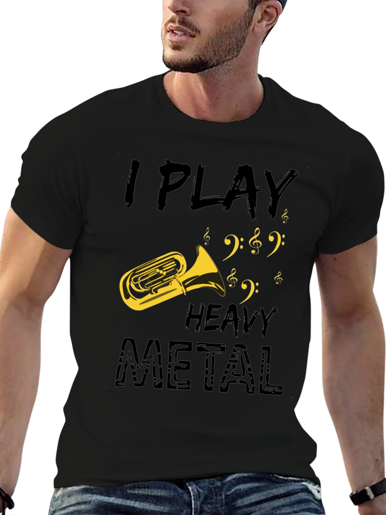 I Play Heavy Metal Tuba T-Shirt