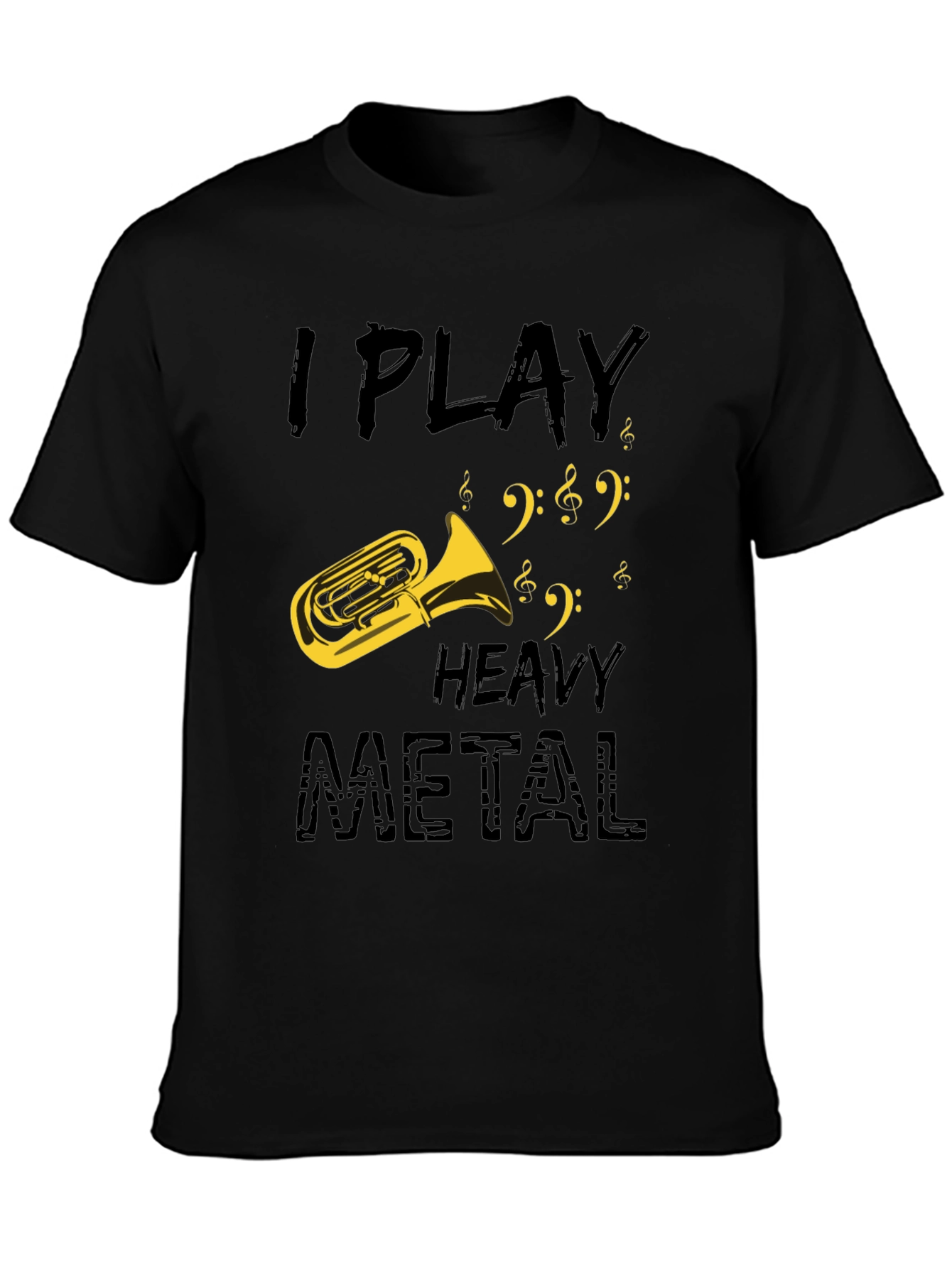 I Play Heavy Metal Tuba T-Shirt