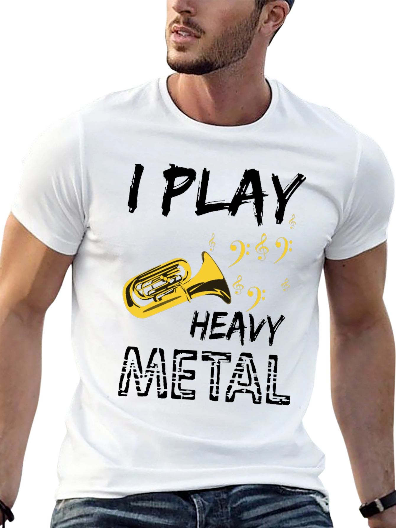 I Play Heavy Metal Tuba T-Shirt