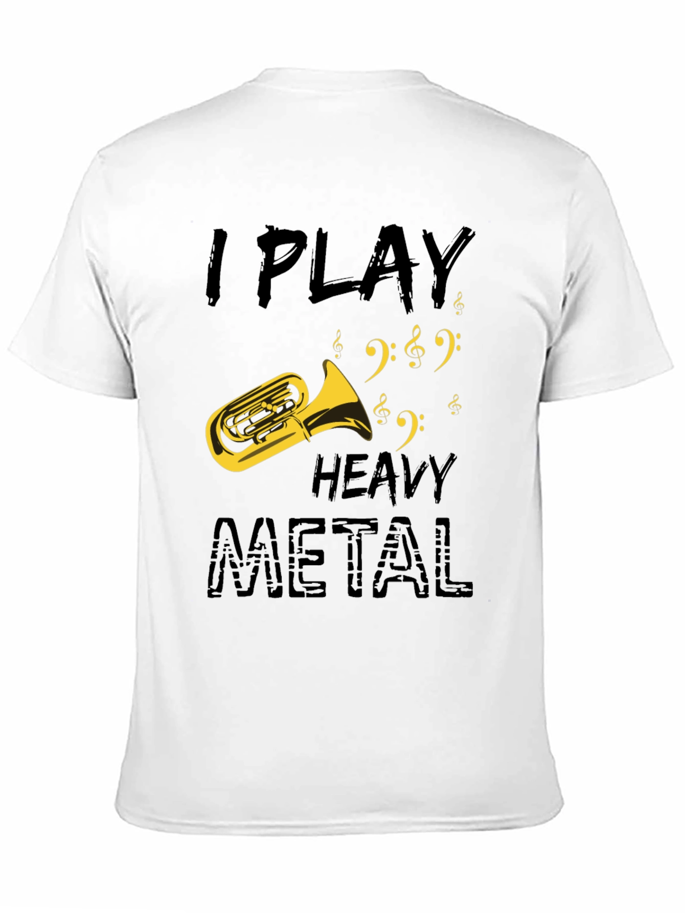 I Play Heavy Metal Tuba T-Shirt