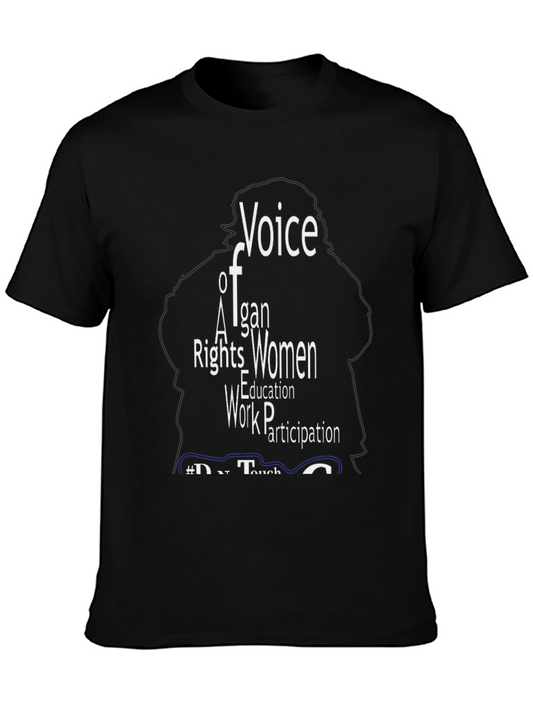 Voice of Afghan Women T-Shirt - Rights Education Work