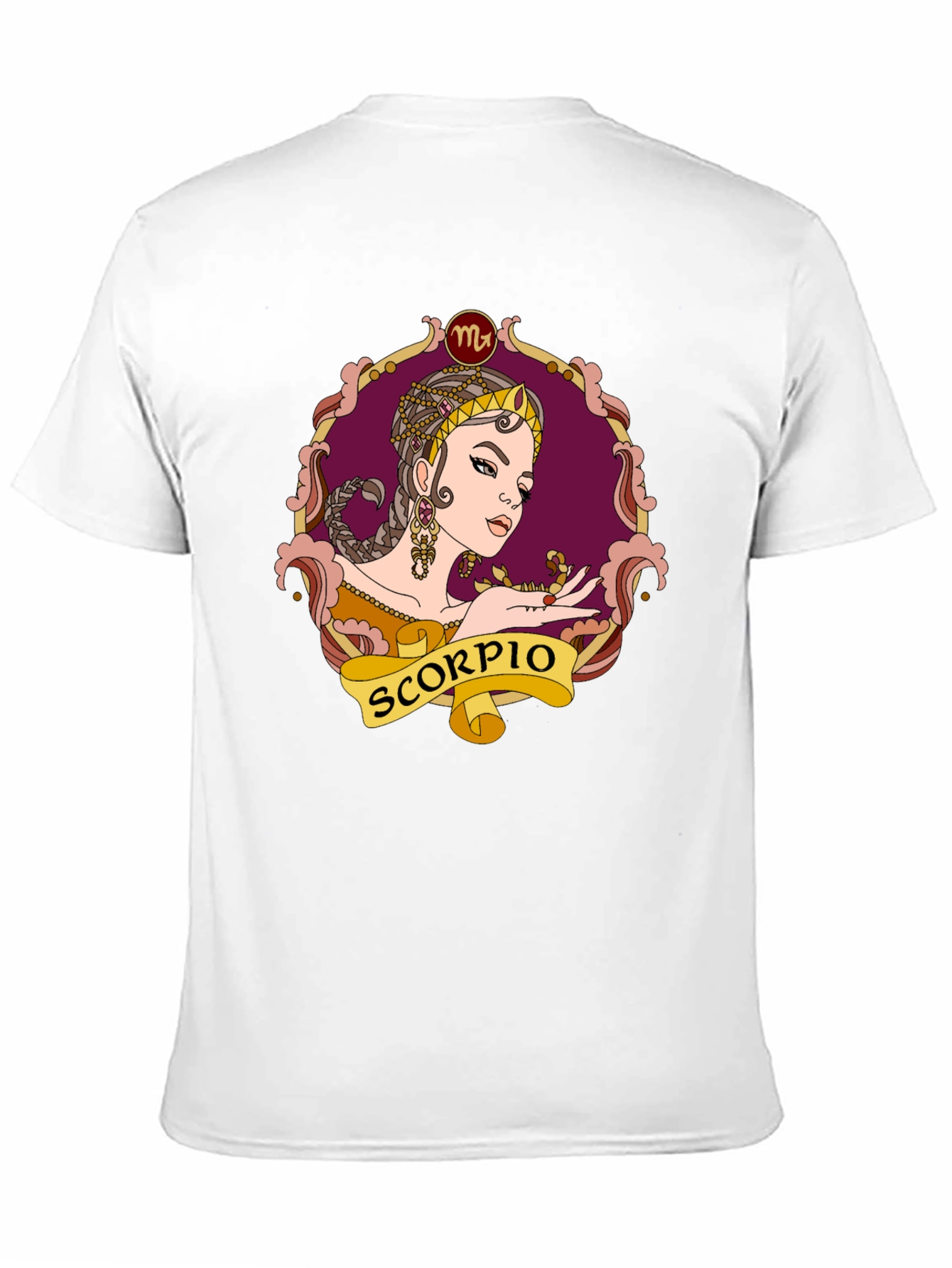 Scorpio Zodiac T-Shirt Woman Design