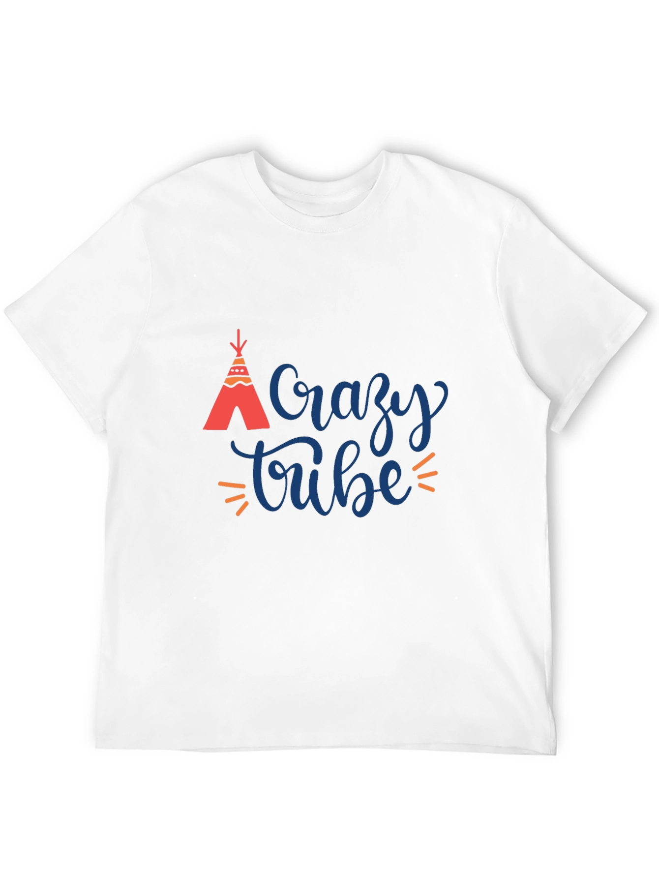 Crazy Tribe Tee - Stylish Graphic T-Shirt