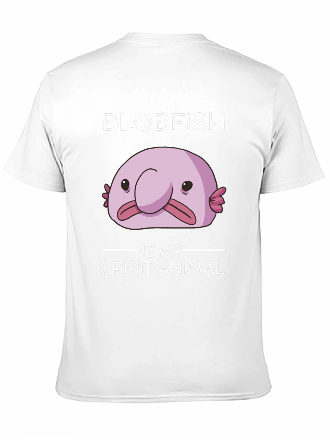 Blobfish Spirit Animal Graphic T-Shirt