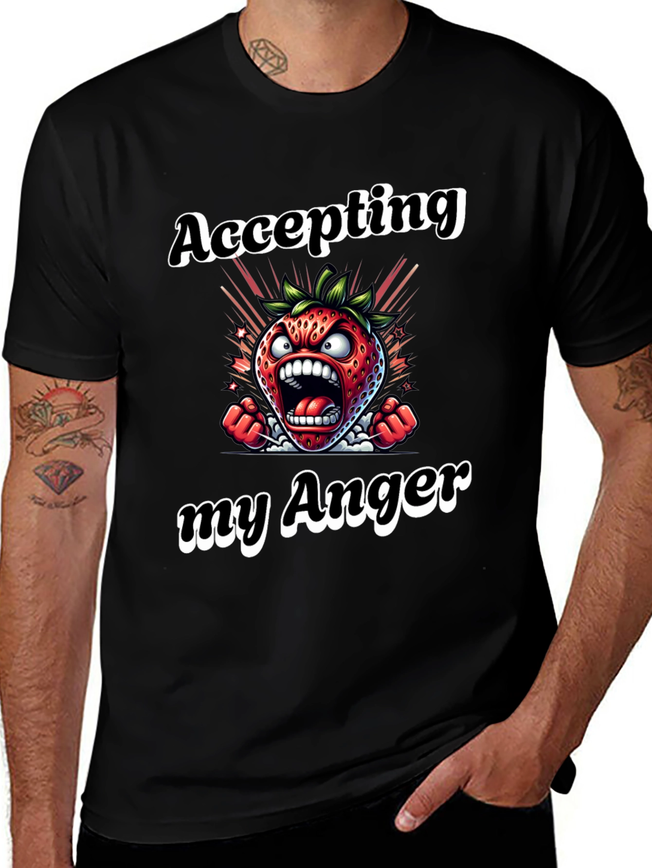 Accepting My Anger Graphic T-Shirt