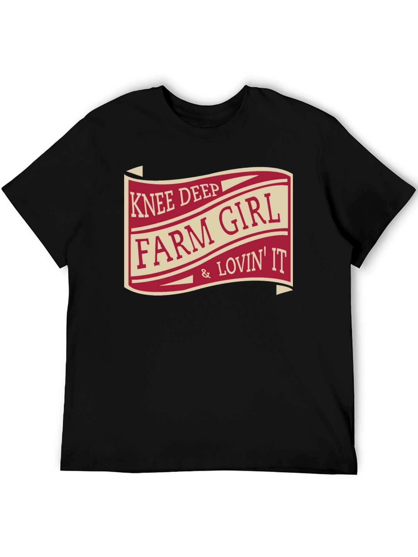 Knee Deep Farm Girl T-Shirt