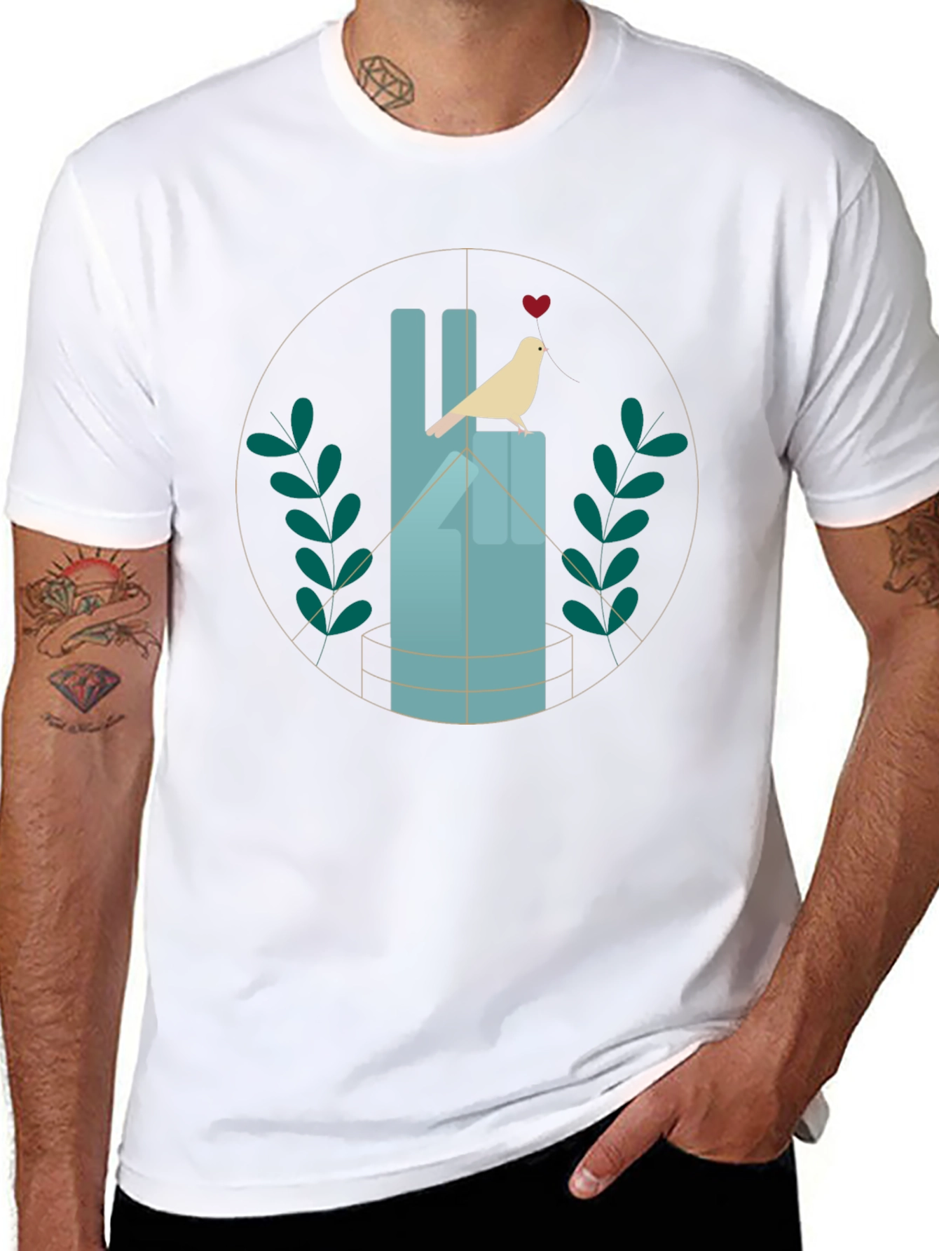 Peace Dove Graphic T-Shirt