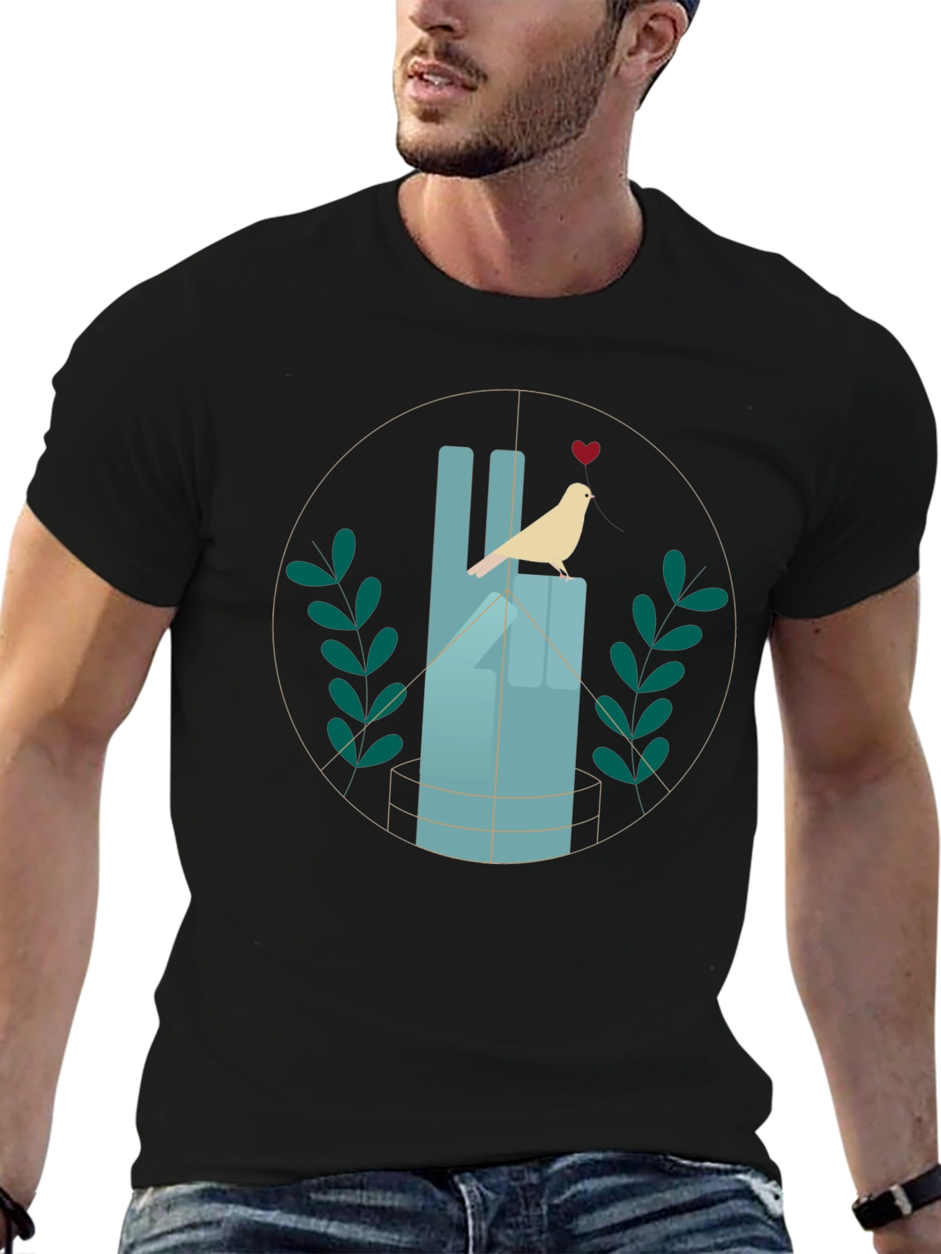 Peace Dove Graphic T-Shirt