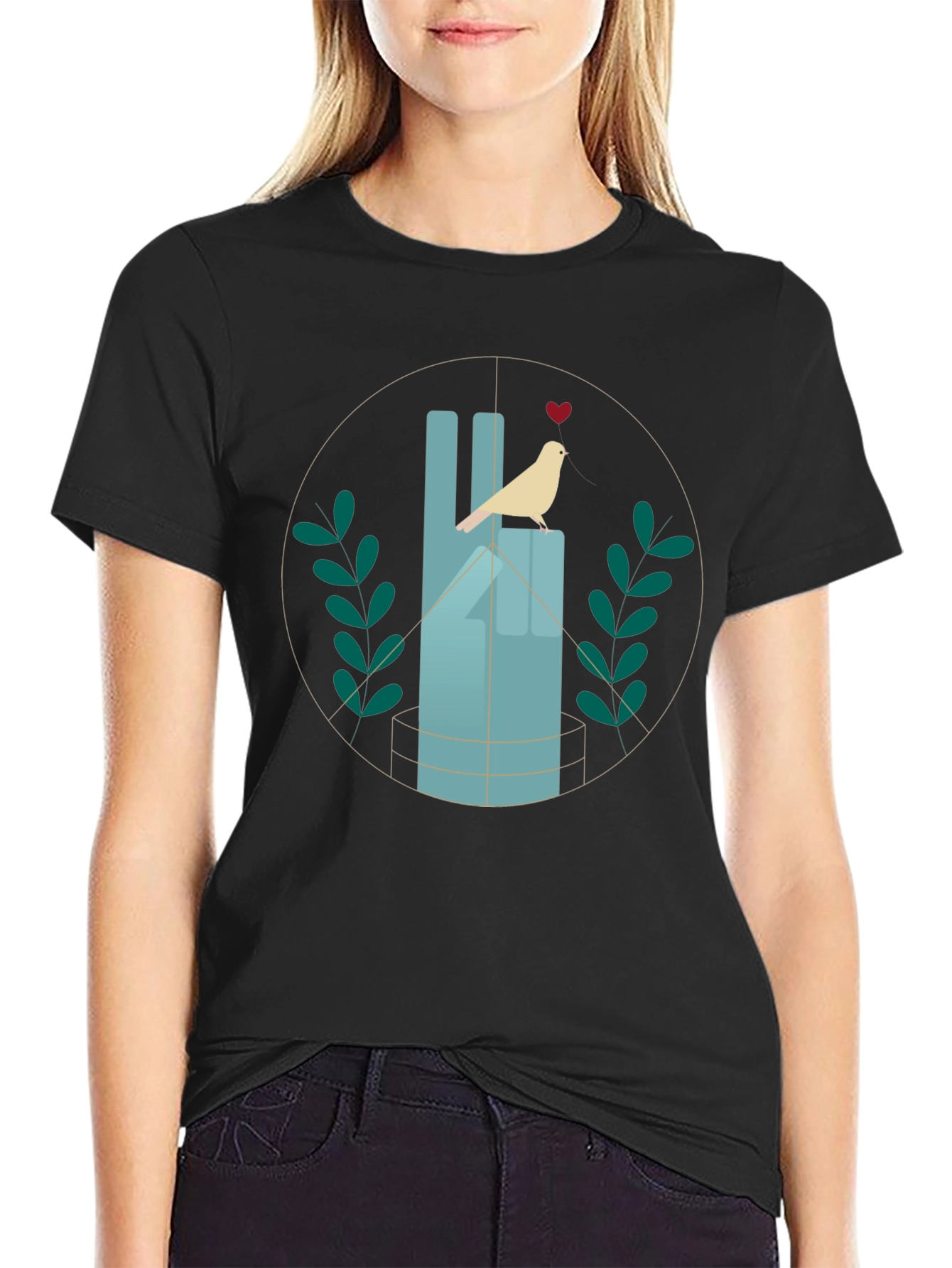 Peace Dove Graphic T-Shirt
