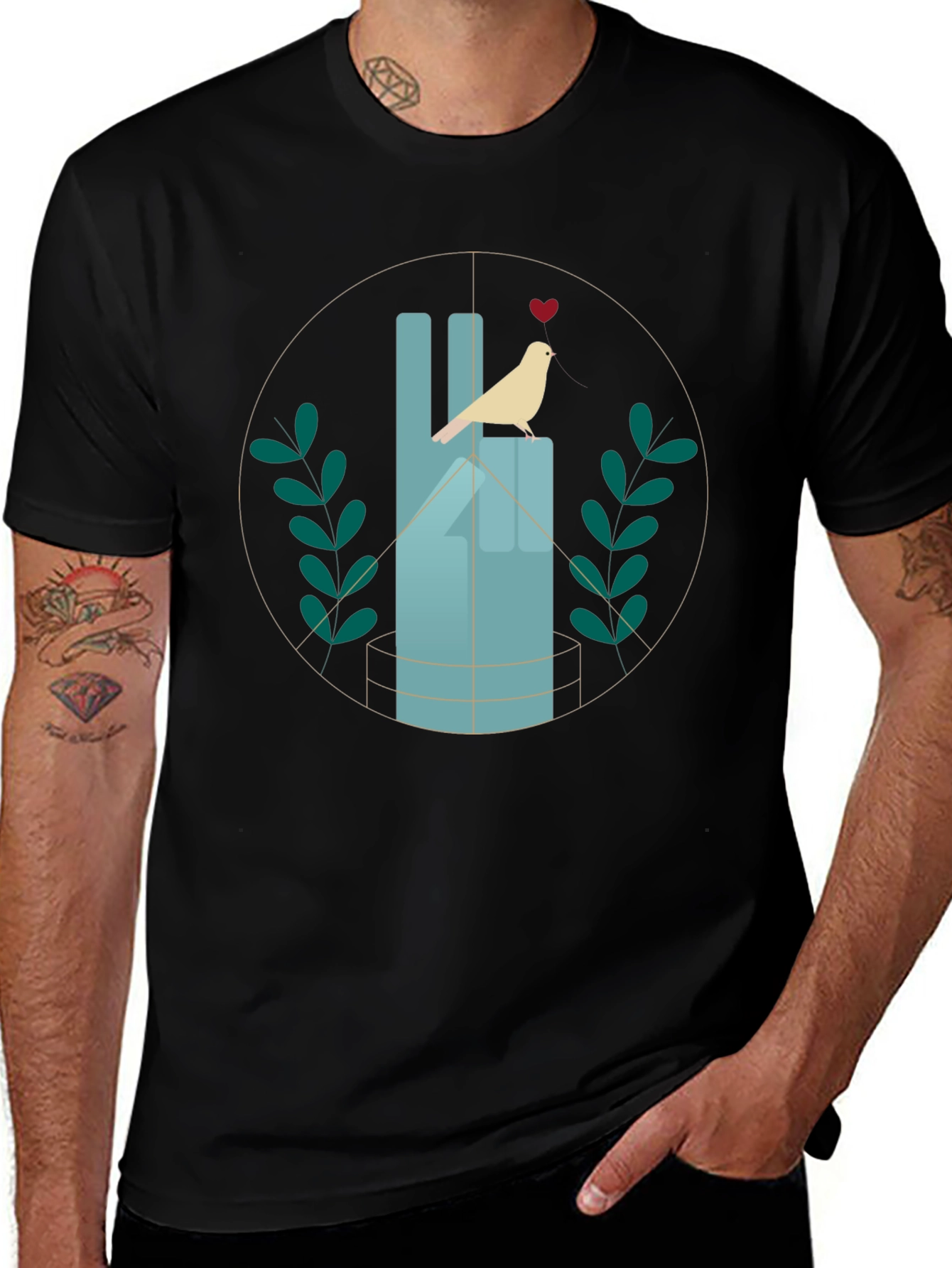 Peace Dove Graphic T-Shirt