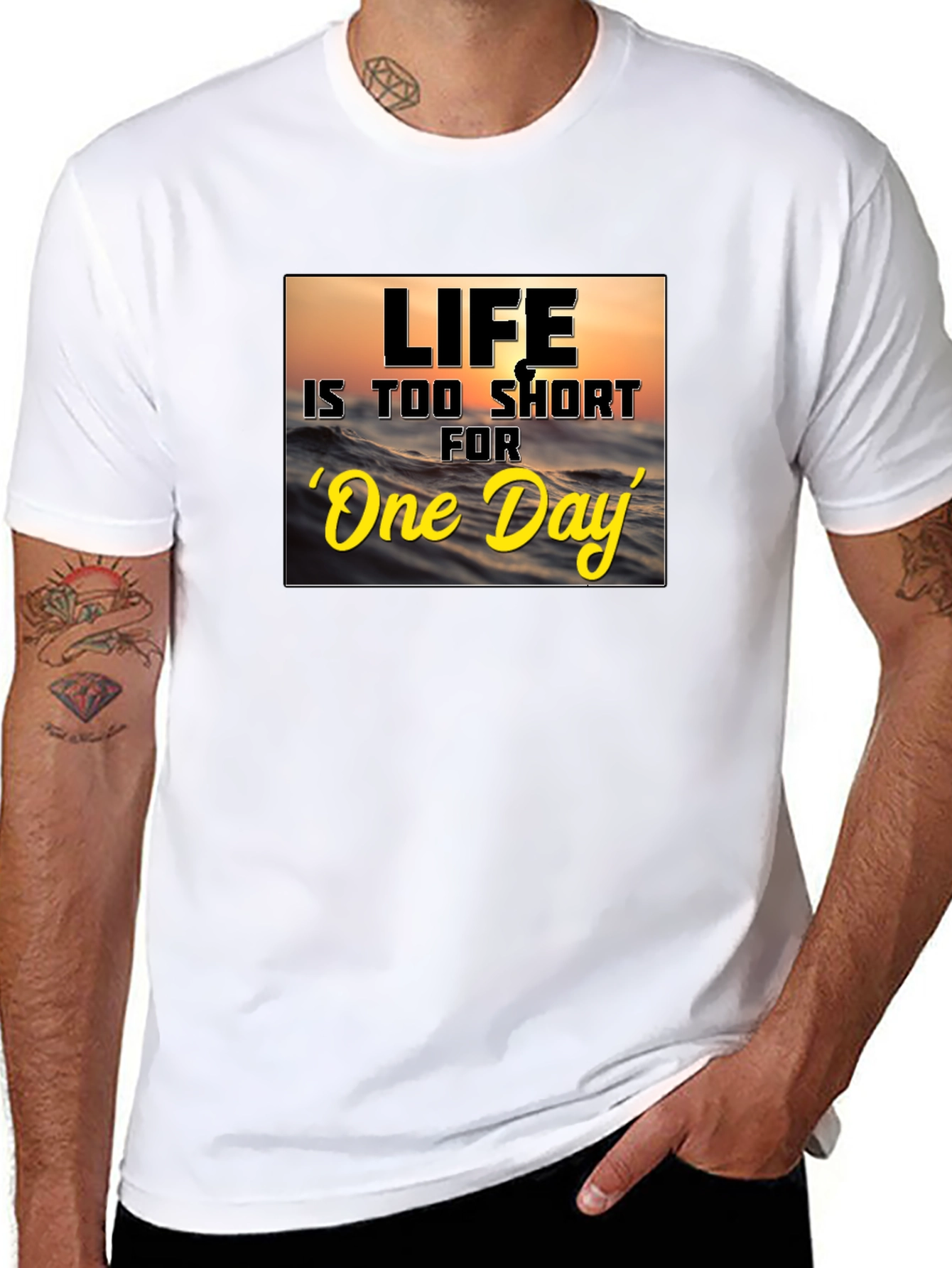 Life Is Too Short Graphic T-Shirt