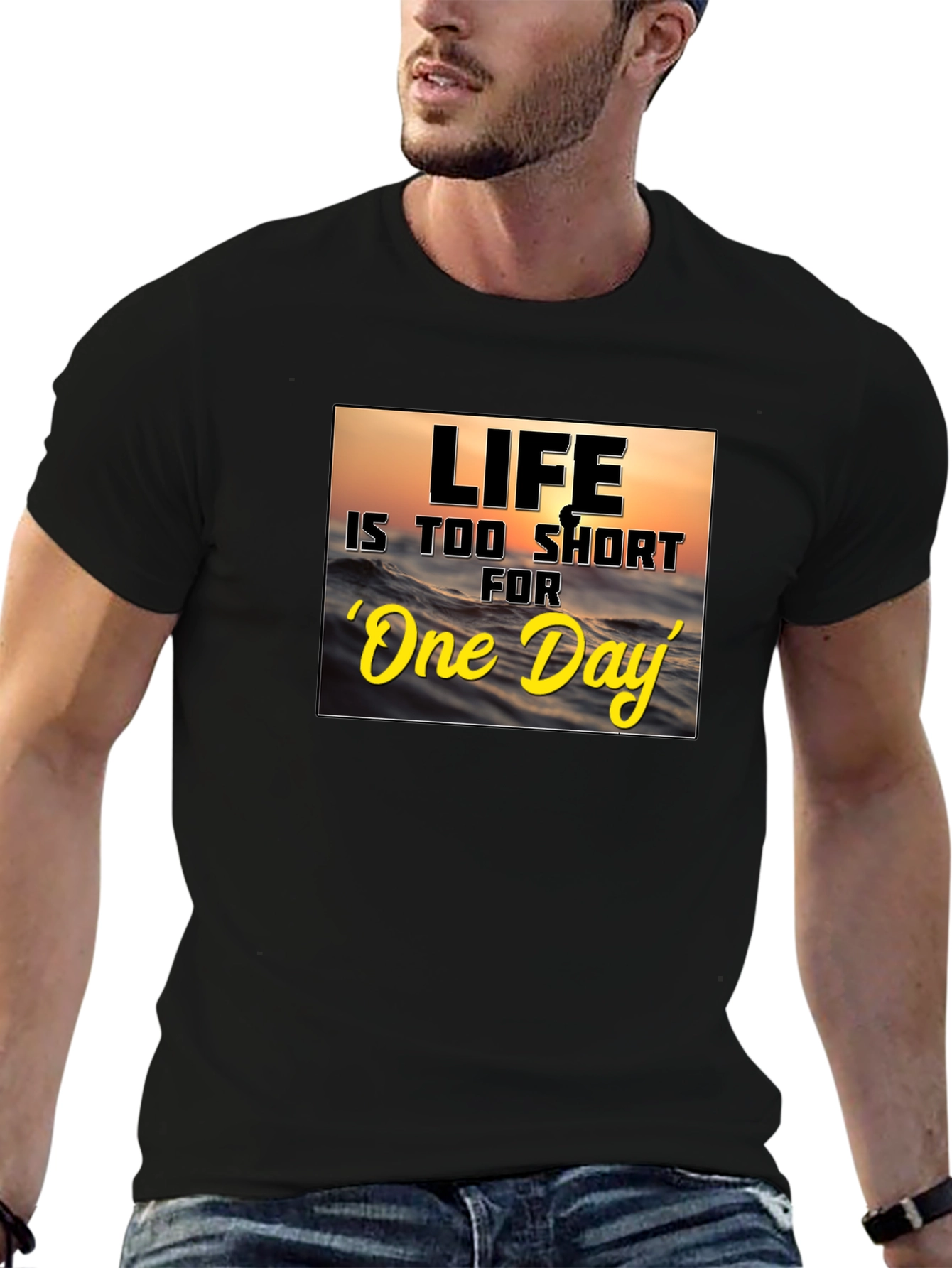 Life Is Too Short Graphic T-Shirt