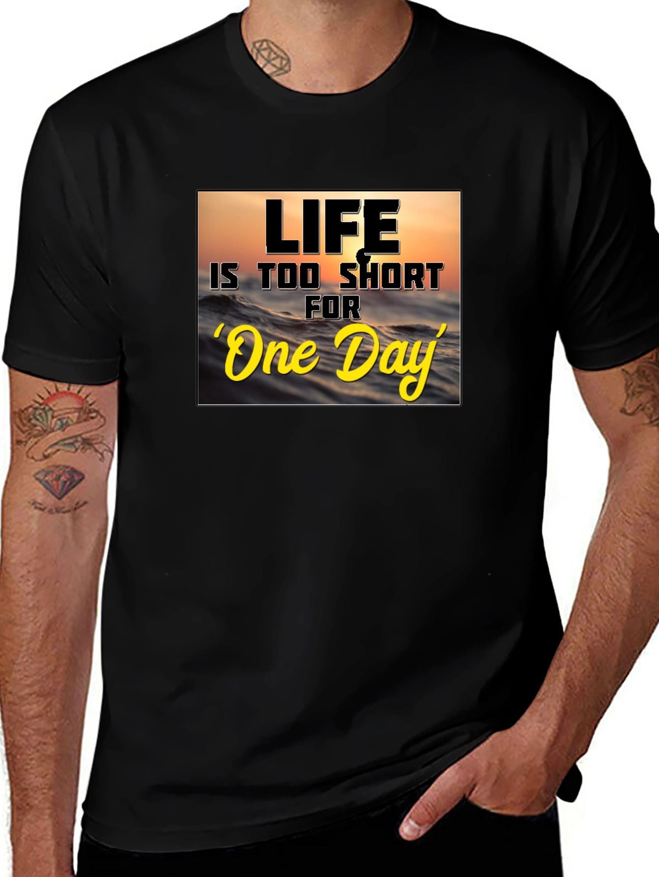 Life Is Too Short Graphic T-Shirt